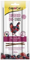 Photos - Cat Food GimCat Superfood Duo-Sticks Chicken 15 g 