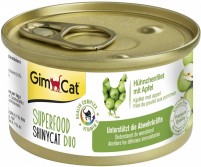 Photos - Cat Food GimCat Superfood Shiny Cat Duo Chicken 70 g 