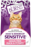 Photos - Cat Food Burns Adult/Senior Sensitive Duck/Potato 300 g 