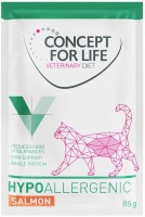 Photos - Cat Food Concept for Life Veterinary Diet Hypoallergenic Salmon Pouch 12 pcs 