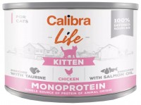 Photos - Cat Food Calibra Life Kitten Chicken 200 g 