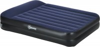 Photos - Inflatable Furniture Outsunny King Inflatable Mattress with Electric Pump and Integrated Pillow 