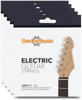 Photos - Strings Gear4music 5 Pack of Electric Guitar Strings 