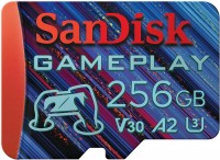 Photos - Memory Card SanDisk GamePlay microSD Card for Mobile and Handheld Console Gaming 256 GB