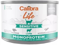 Photos - Cat Food Calibra Cat Life Sensitive Lamb 200 g 
