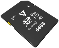 Photos - Memory Card V7 SDXC Card V10 U1 A1 CL10 UHD 64 GB
