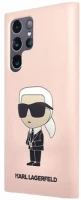 Photos - Case Karl Lagerfeld Silicone Ikonik for Galaxy S23 Ultra 