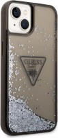 Photos - Case GUESS Liquid Glitter Palm Collection for iPhone 14 Plus 
