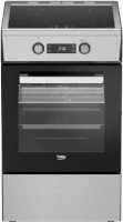 Photos - Cooker Beko FSM 59300 XDS stainless steel