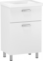 Photos - Washbasin cabinet Rozzy Jenori Flora 60 RJFU039-0160WHSET