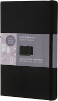 Notebook Moleskine Black Page Japanese Album 