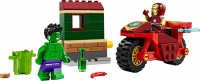 Photos - Construction Toy Lego Iron Man with Bike and The Hulk 76287 