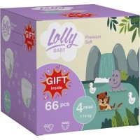 Photos - Nappies Lolly Premium Soft Set 4 / 66 pcs 