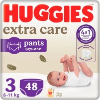 Photos - Nappies Huggies Extra Care Pants 3 / 48 pcs 