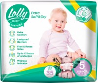 Photos - Nappies Lolly Extra Soft & Dry 5 / 35 pcs