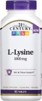 Photos - Amino Acid 21st Century Lysine 1000 mg 90 tab 