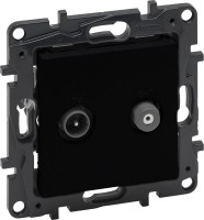 Photos - Socket Legrand Niloe Step 863576 black