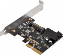 Photos - PCI Controller Card SilverStone ECU04-E 