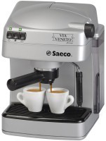 Photos - Coffee Maker SAECO Via Veneto De Luxe silver