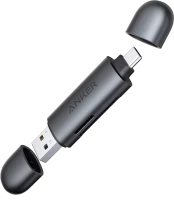 Photos - Card Reader / USB Hub ANKER USB-C & USB-A PowerExpand 2-in-1 SD 3.0 Adapter 