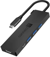 Photos - Card Reader / USB Hub Connect IT CHU-8020-AN 