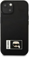 Photos - Case Karl Lagerfeld Ikonik Patch for iPhone 13 mini 