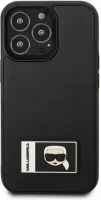 Photos - Case Karl Lagerfeld Ikonik Patch for iPhone 13 Pro 