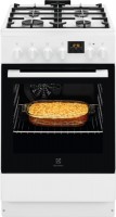 Photos - Cooker Electrolux LKK 520211 W white
