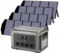 Photos - Portable Power Station Allpowers R3500 + 4AP-SP-029 