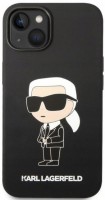 Photos - Case Karl Lagerfeld Silicone Ikonik for iPhone 14 Plus 