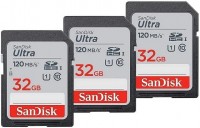 Photos - Memory Card SanDisk Ultra SDHC UHS-I 533x Class 10 32 GB 3