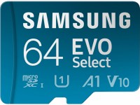 Photos - Memory Card Samsung EVO Select microSDXC + Adapter 2024 64 GB