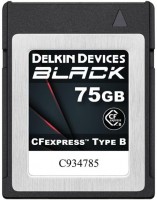 Photos - Memory Card Delkin Devices BLACK CFexpress Type B (G3) 75 GB