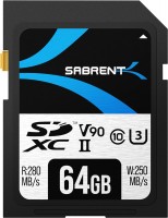 Photos - Memory Card Sabrent Rocket V90 SDXC UHS-II 64 GB