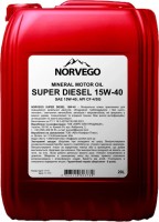 Photos - Engine Oil Norvego Super Diesel 15W-40 20 L