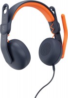 Headphones Logitech Zone Learn On-Ear 3.5 mm 