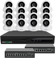 Photos - Surveillance DVR Kit GreenVision GV-IP-K-W83/16 