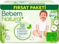 Photos - Nappies Bebem Natural 5 / 40 pcs 