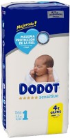 Photos - Nappies Dodot Sensitive 1 / 44 pcs 