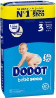 Photos - Nappies Dodot Bebe Seco 3 / 62 pcs 