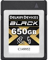 Memory Card Delkin Devices BLACK CFexpress Type B 4.0 650 GB