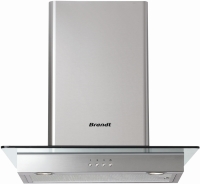 Photos - Cooker Hood Brandt AD1186X stainless steel