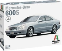 Photos - Model Building Kit ITALERI Mercedes Benz 600S (1:24) 