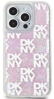 Photos - Case DKNY Liquid Glitter Multilogo for iPhone 15 Pro Max 