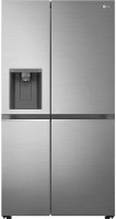 Photos - Fridge LG GS-LD81PZRD stainless steel