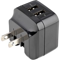 Photos - Charger Startech.com Dual-Port USB Wall Charger 