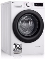 Photos - Washing Machine LG F4WR5009A6W white