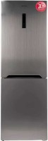 Photos - Fridge Grunhelm BRH-N185D68I stainless steel