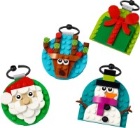 Construction Toy Lego Christmas Ornament Selection 40744 