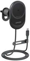 Photos - Holder / Stand ANKER MagGo Wireless Car Charger Pad 